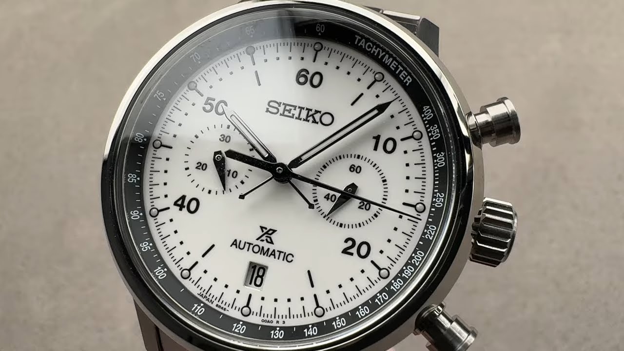 Seiko Prospex Speedtimer 0085/1000 Seiko Watch Review