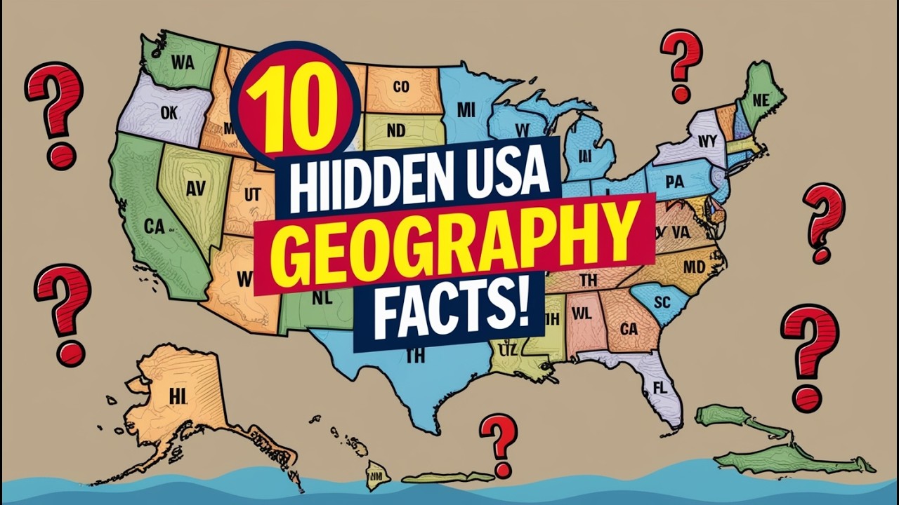 10 Hidden USA Geography Facts!