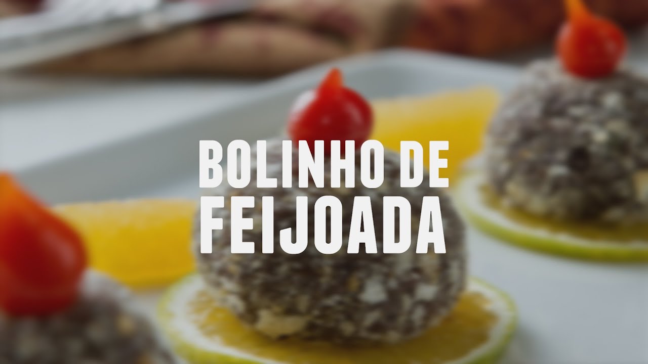 Bolinho de feijoada | Receitas Saudáveis - Lucilia Diniz