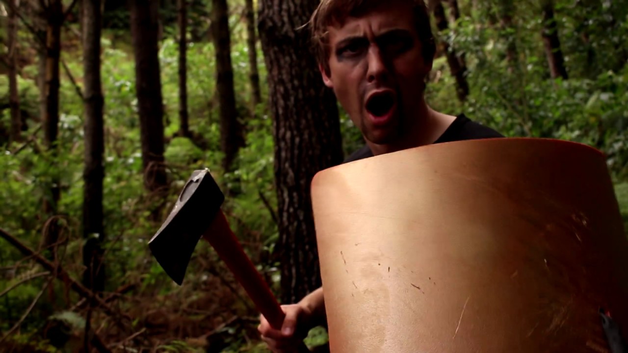 Spearton vs Juggerknight - Stick wars in real life!!