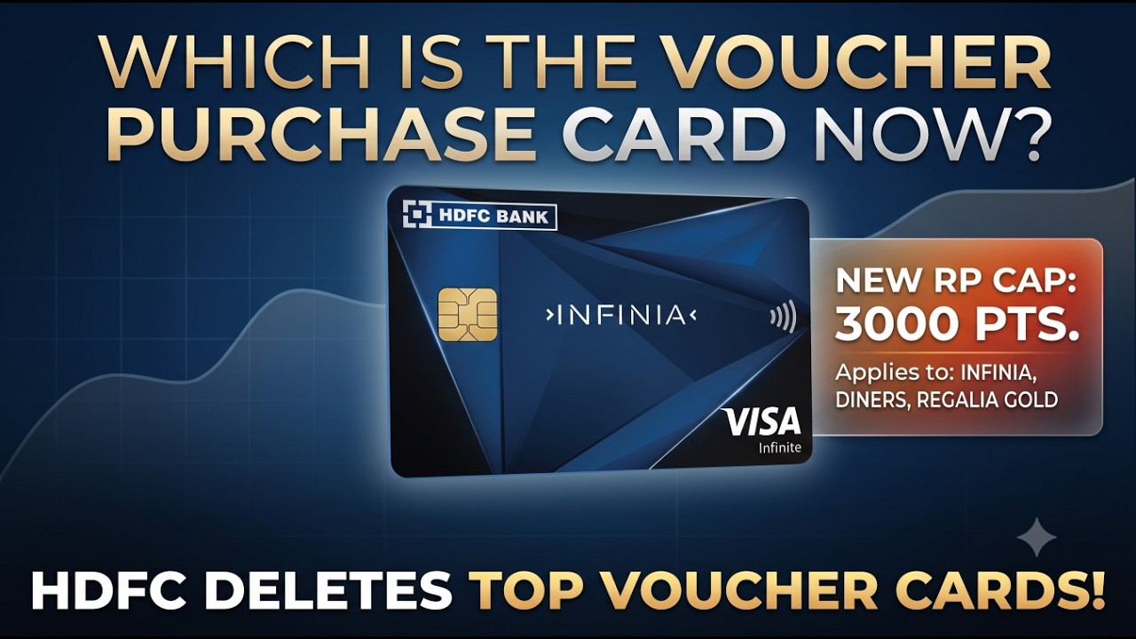 HDFC Brutally Devalues Infinia, Diners Black Metal and Regalia Gold Voucher Purchases
