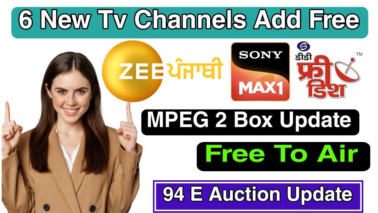 6 New Tv Channels Added Free To Air On DD Free Dish | DD Free Dish New Update Today