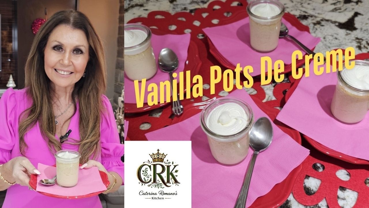 Vanilla Pots De Creme 🇫🇷 ❤️❤️ Food is my Love Language ❤️❤️❤️ 2024 ❤️