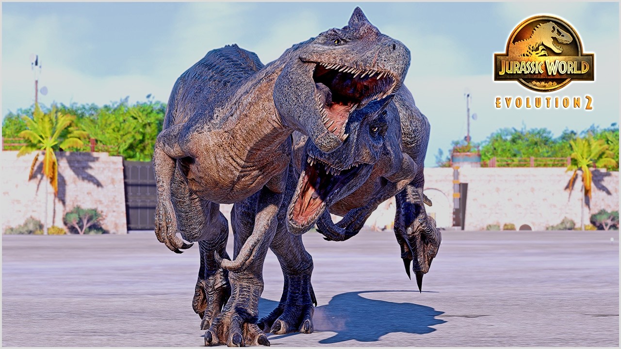 JW Dominion Allosaurus All Perfect Animations & Interactions 🦖 Jurassic World Evolution 2