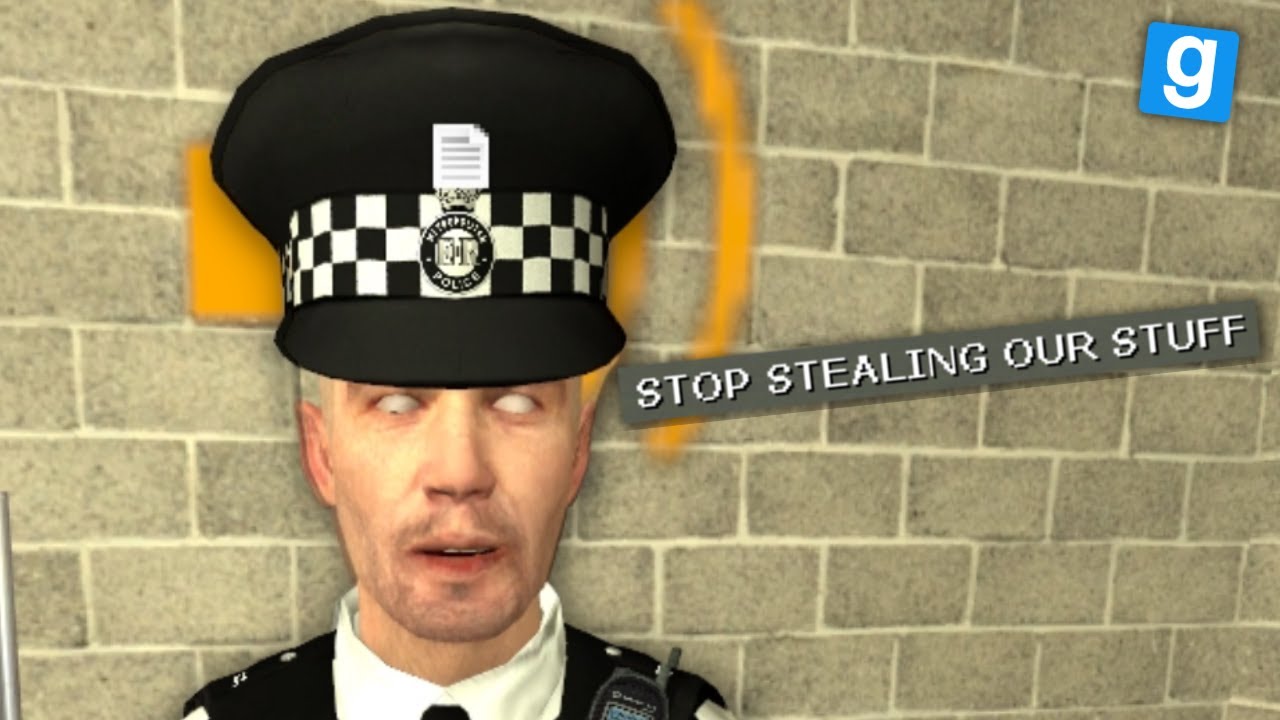 Кража всего, как Британский музей в Gmod British RP