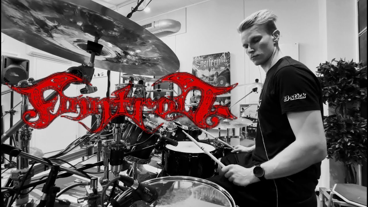 Finntroll - Att Döda Med En Sten (drum cover by Jimi Myöhänen)