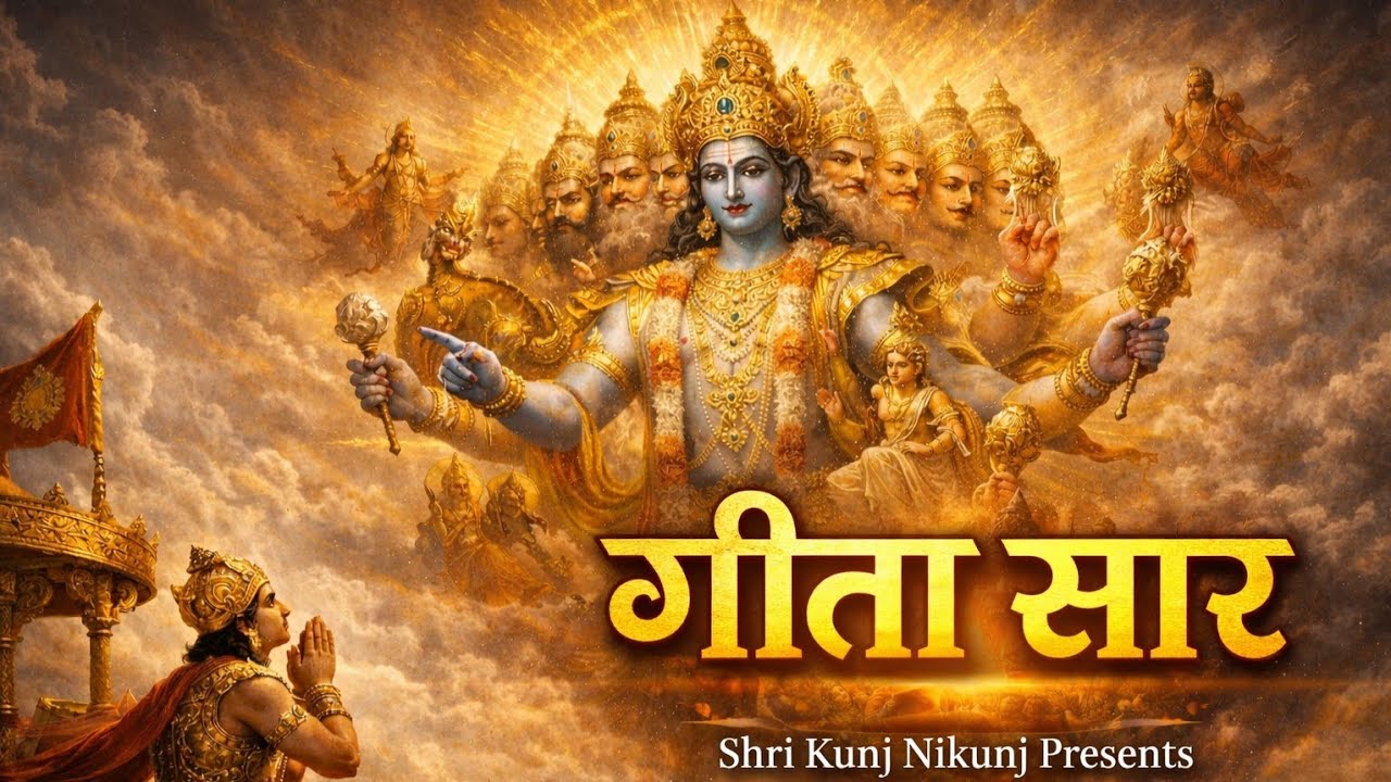 गीता सार |Gita Saar| श्री कृष्ण की वाणी | Geeta Saar #bhajan #geeta #motivation @ShriHitRadhaKripa