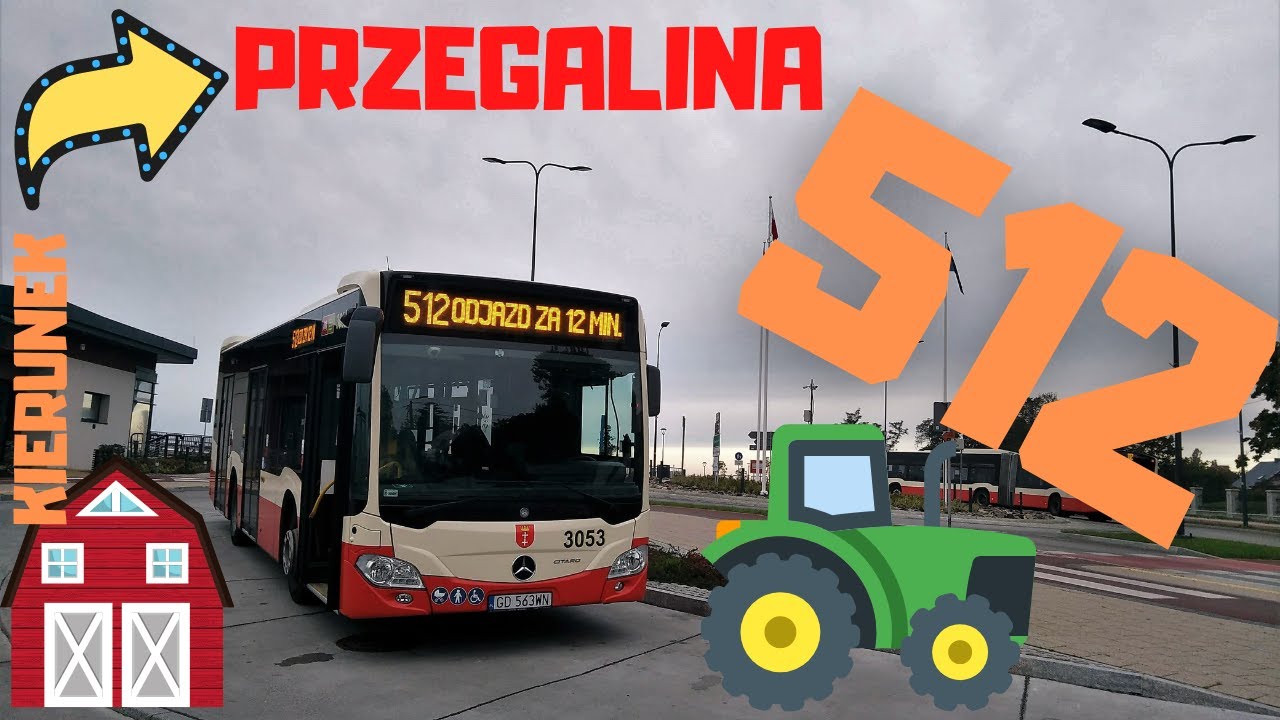 Linia 512, kierunek: Przegalina. Najlepsza linia w Gdańsku?