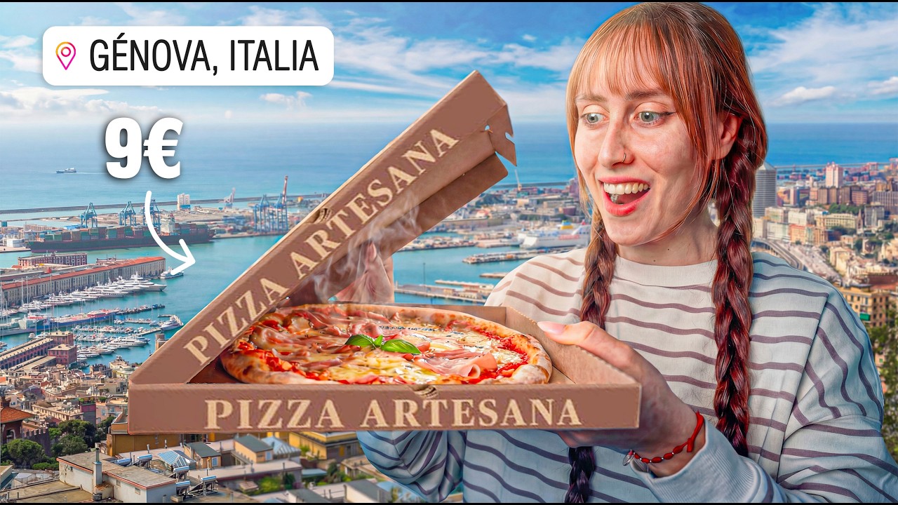 RUTA de PIZZAS en GÉNOVA 🇮🇹 ¿cuál es la mejor?