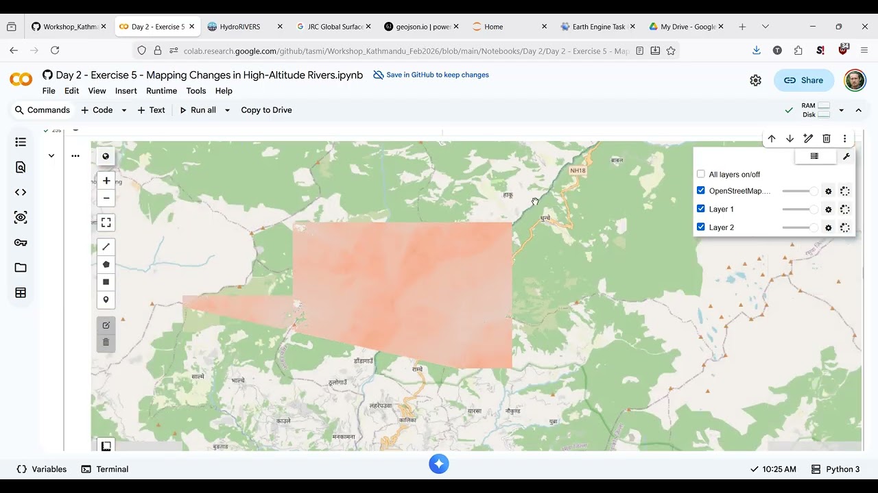 Day2 - Exercise 5 (Google Earth Engine)