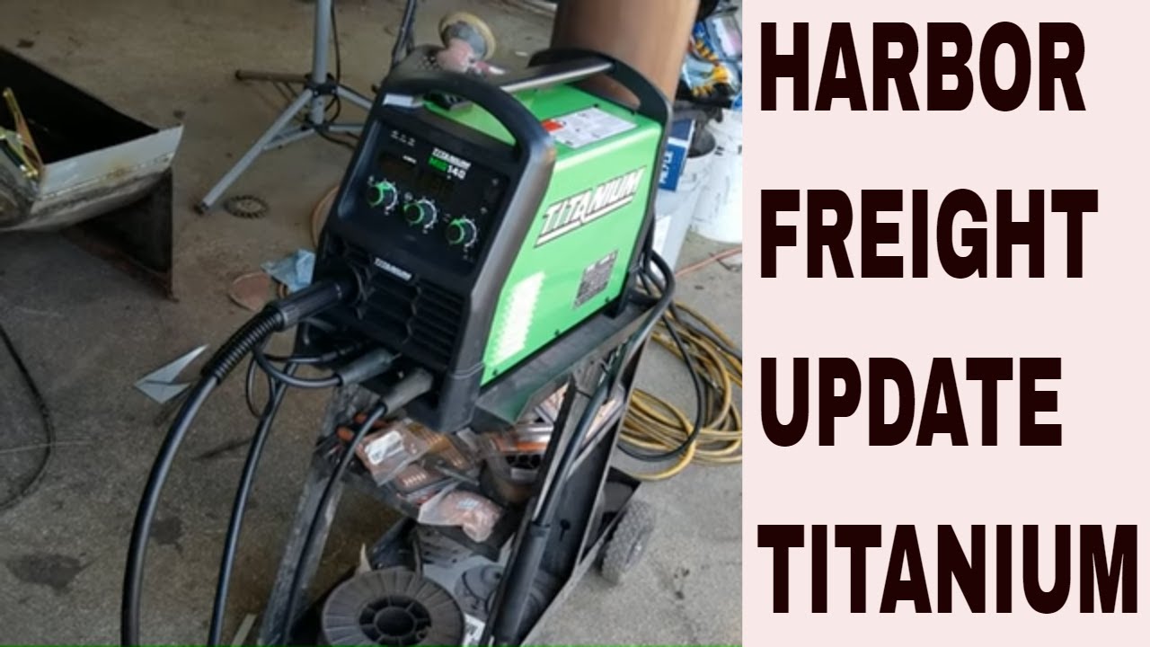 Harbor Freight titanium mig 140 mig welder review after 6 months