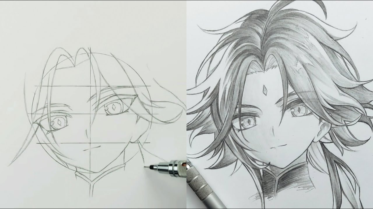 How To Draw Xiao with Ease ! | Genshin Impact | ss_art1