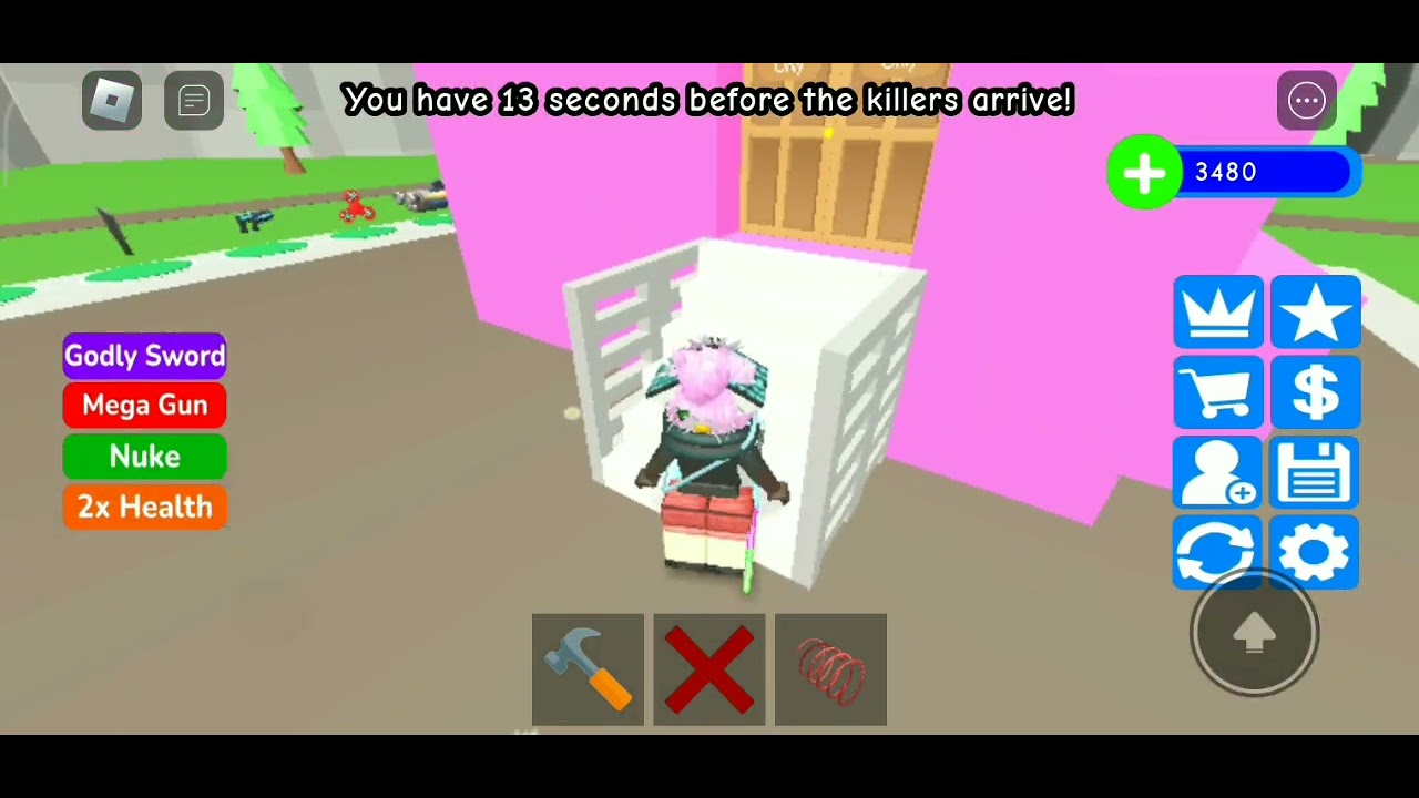 playing build to survive with my sister! (roblox build to survive) [Cainey cat ]⁉️