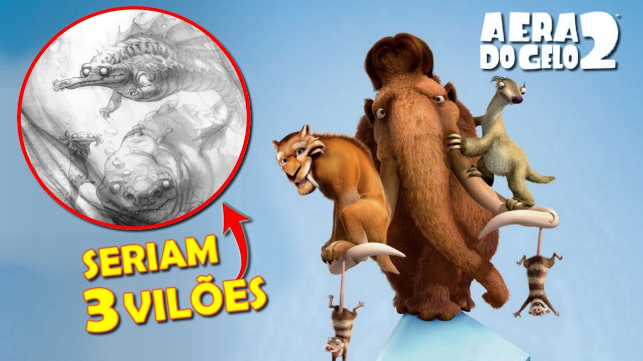 ANÁLISE E CURIOSIDADES SOBRE A ERA DO GELO 2 E RESUMO DO FILME (ICE AGE: THE MELTDOWN 2006)