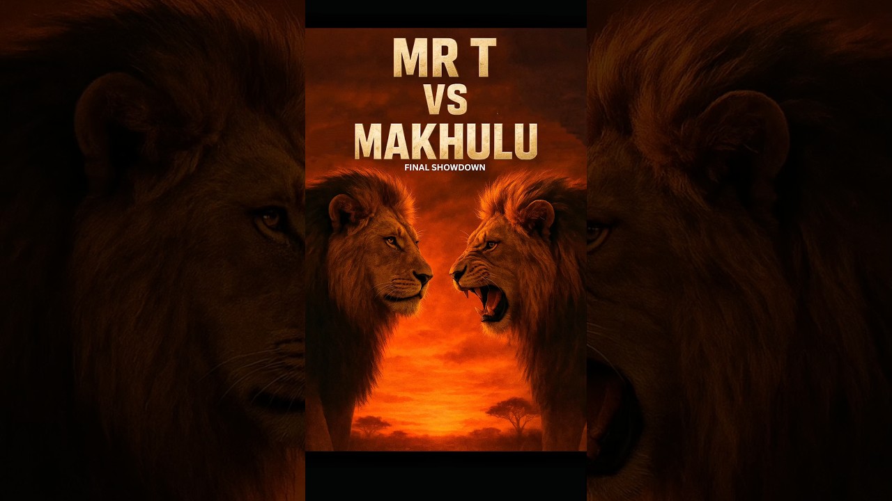 Mr T vs Makhulu Fight - Final Showdown | Mapogo Lions Real Story Explained | #shorts #factlinker