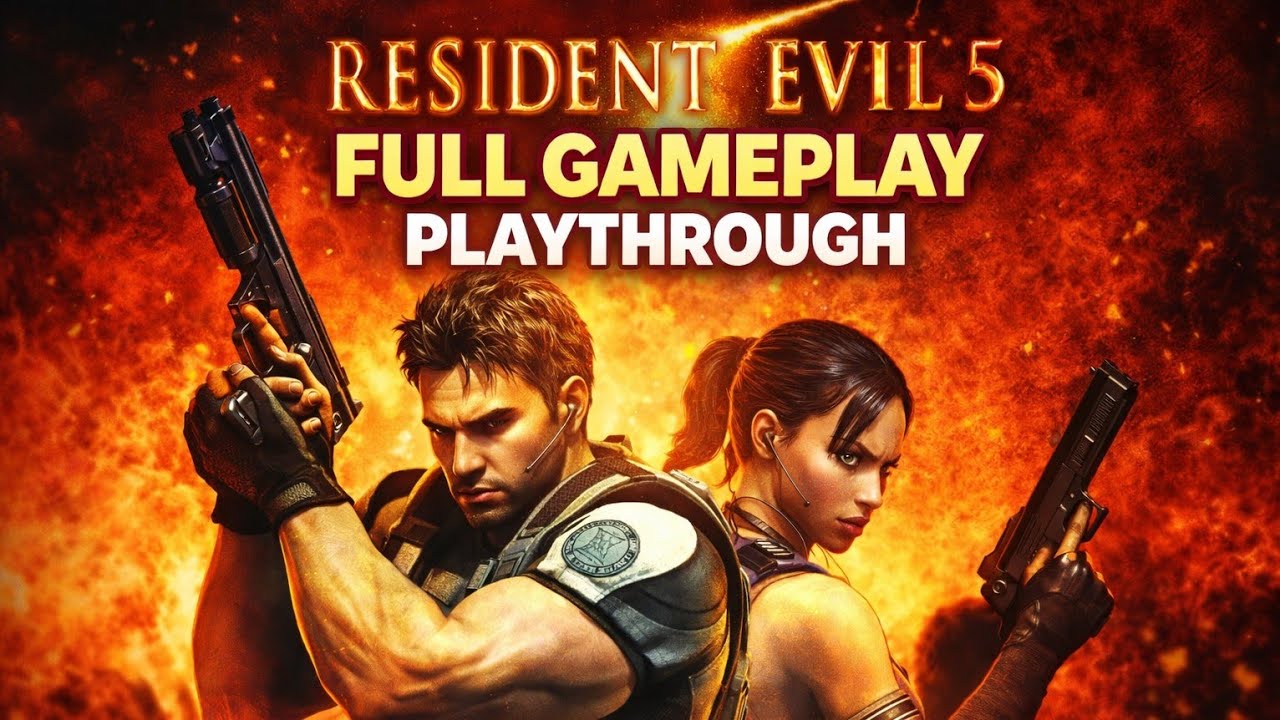 Resident Evil 5 - Extra Content merged, Full Movie Walkthrough