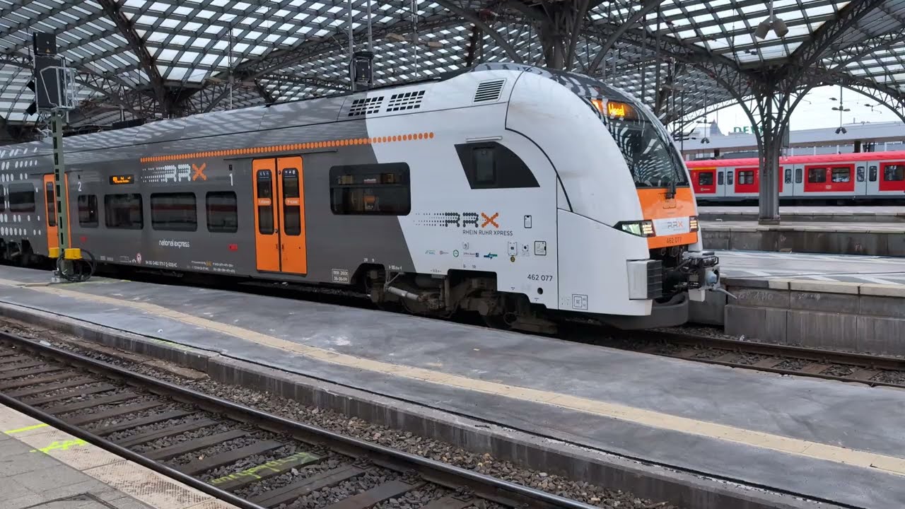 Desiro HC RRX vertrekt van Köln Hbf!