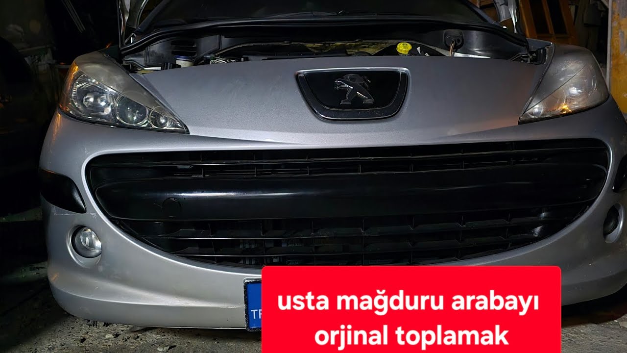 Peugeot 207 1.6 hdı işçilik hataları ve aşırı yağ kaçakları turbo enjektör revizyonu ders niteliğind