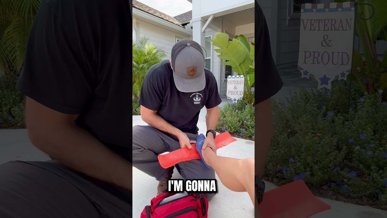 How to Apply a Sam Splint to a Broken Ankle | ViTAC Solutions