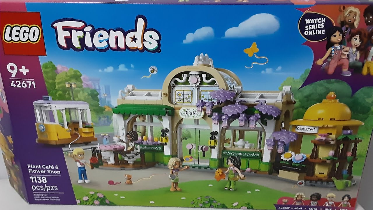 #lego Friends Plant Cafe & Flower Shop 1138 pcs. 42671 Part one
