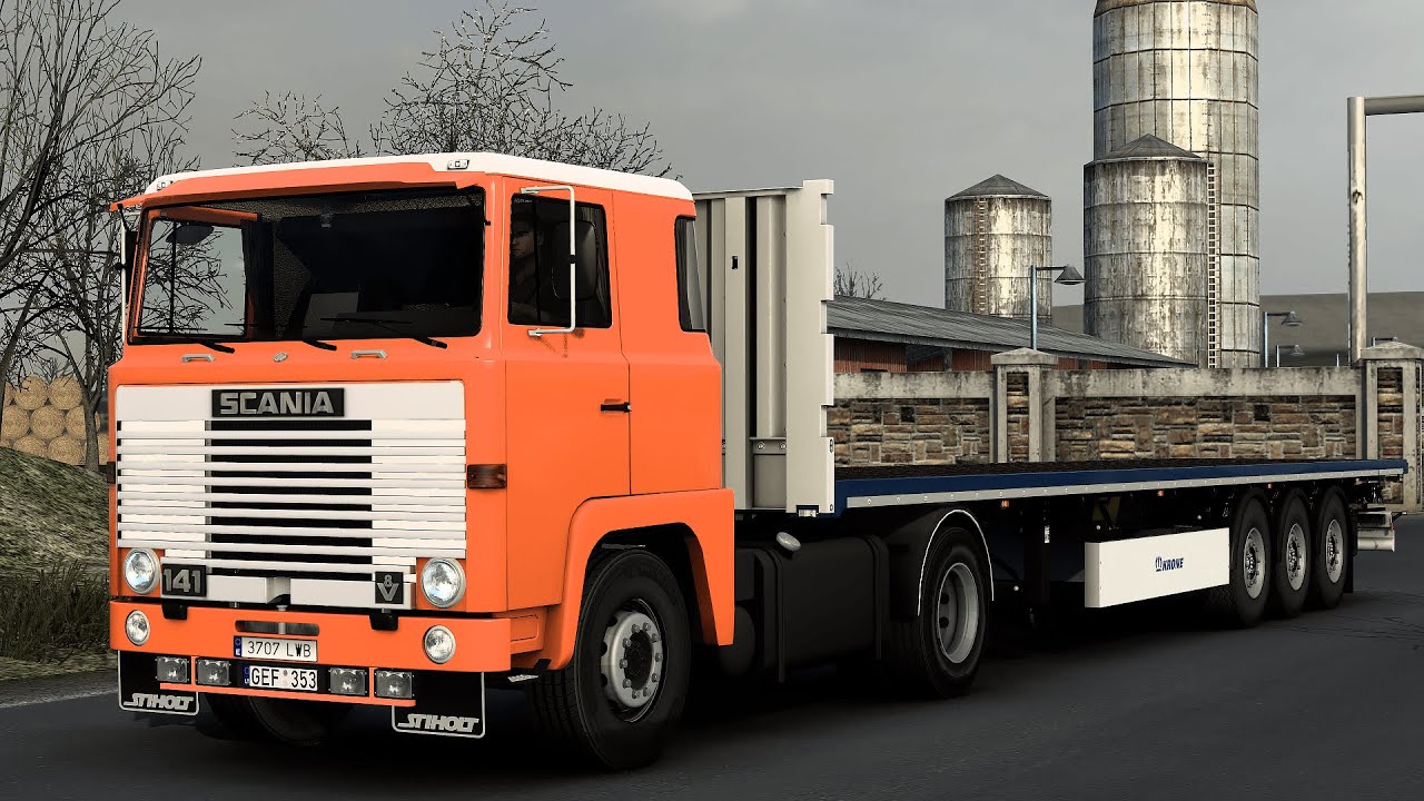 ETS2 1.46 | Promods | Scania 141 V8 | Reims 🇫🇷 - Brussels 🇧🇪