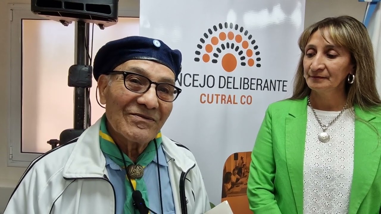 Julio Espinace tuvo su homenaje en Cutral Co