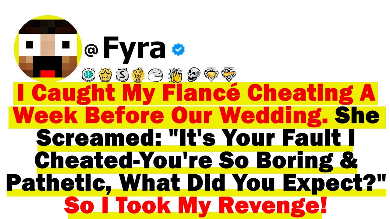 I Caught My Fiancé Cheating A Week Before Our Wedding  Instead Of Canceling, I Made A Slideshow For