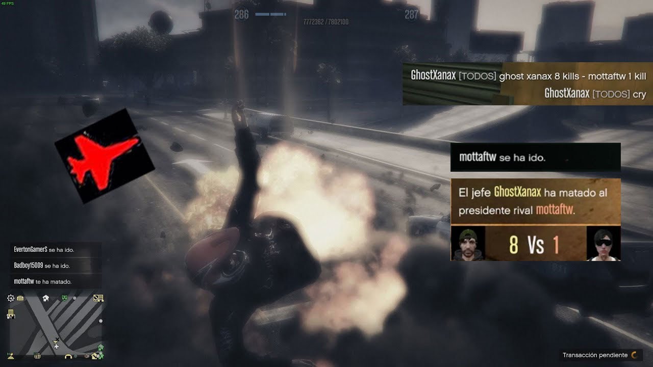 MATANDO a un ASPIRANTE a GRIEFER -  Se lo BUSCO - Gta Online 😡