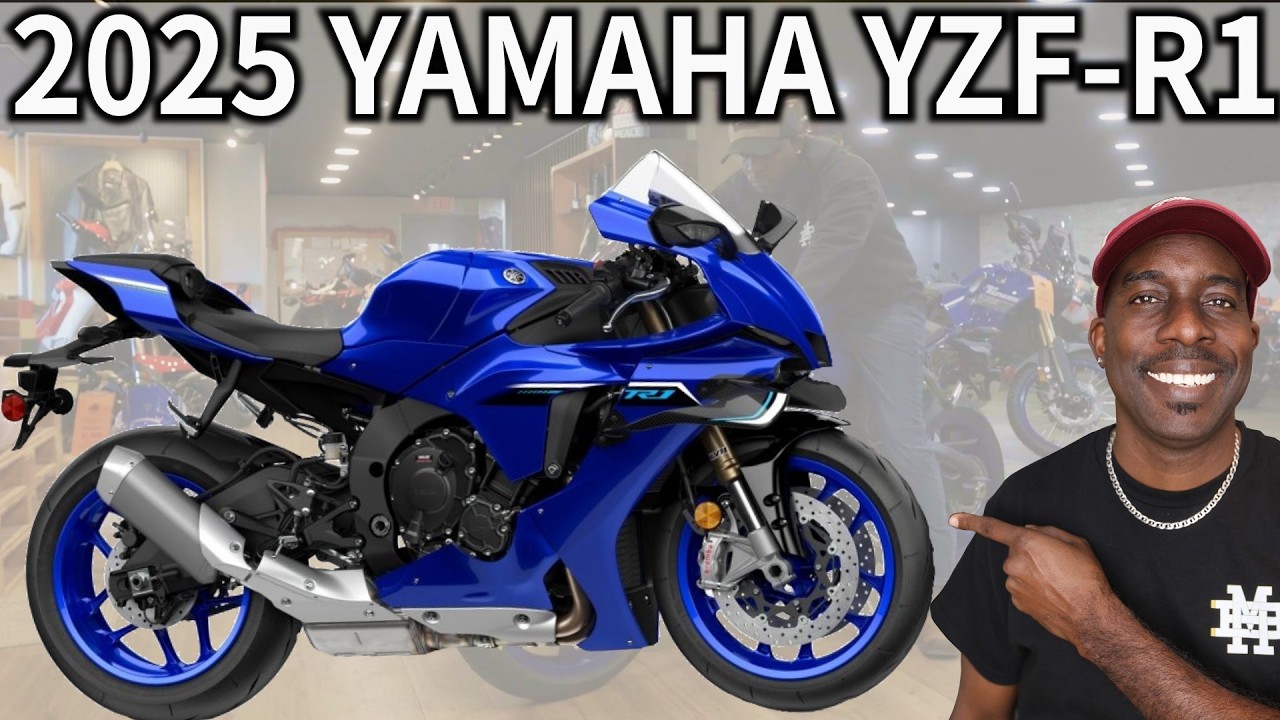 Обзор Yamaha YZF-R1 2025 года
