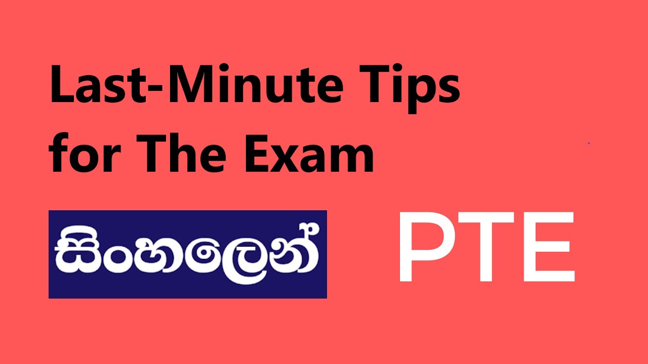 Last-Minute Tips for The PTE Exam with Dextro PTE