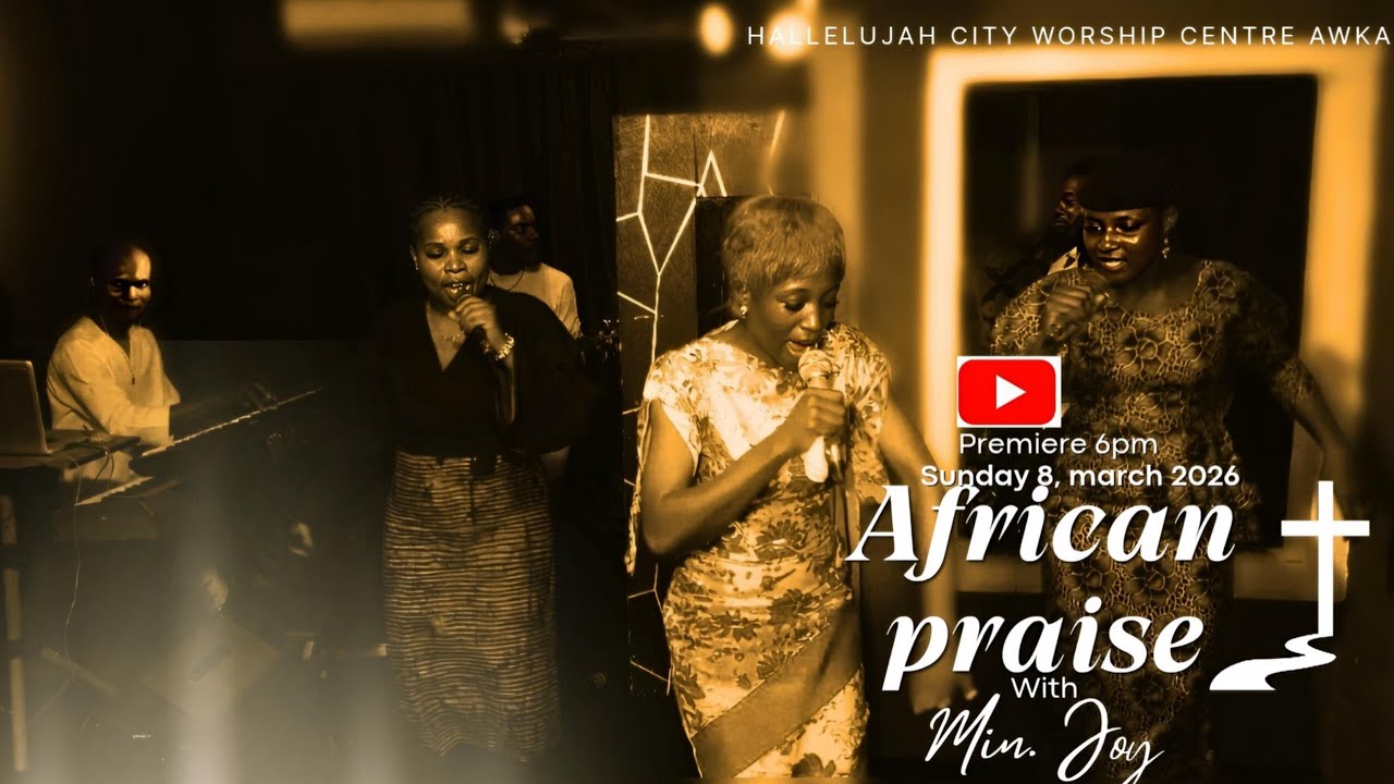 Powerful Praise session with min Joy at Hallelujah City Worship Centre Awka