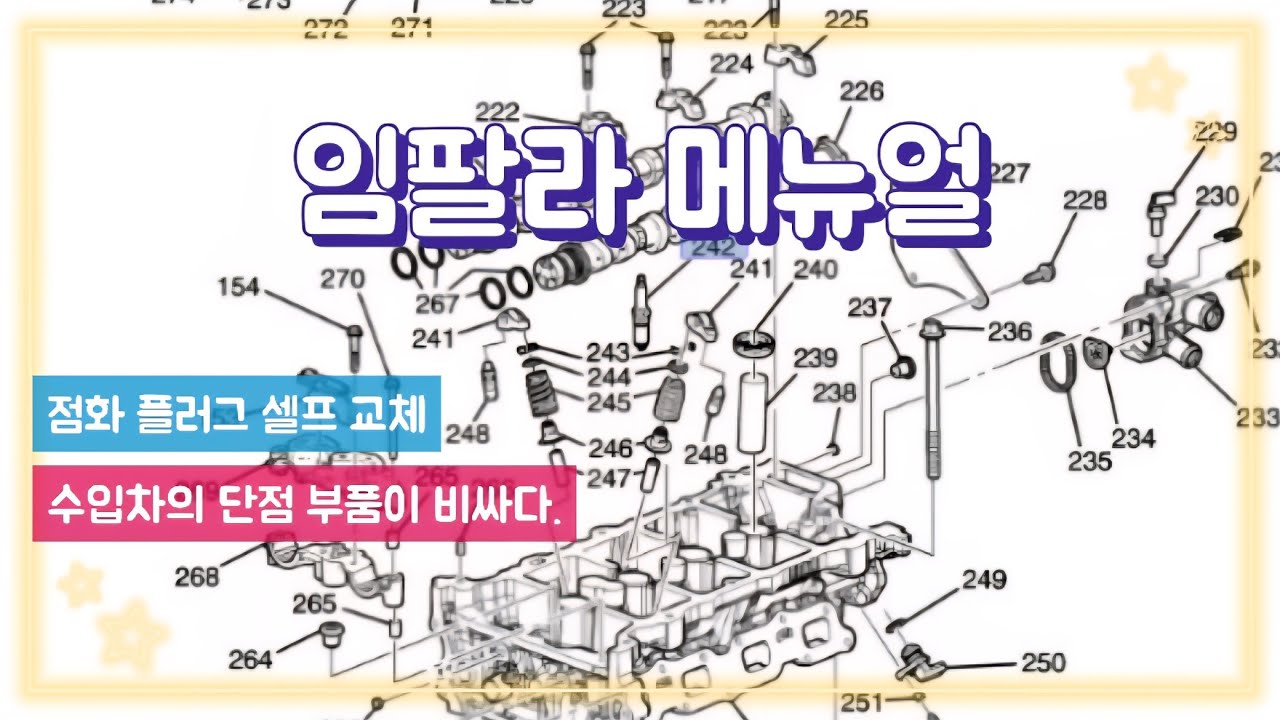 쉐보레 임팔라 점화 플러그 교체