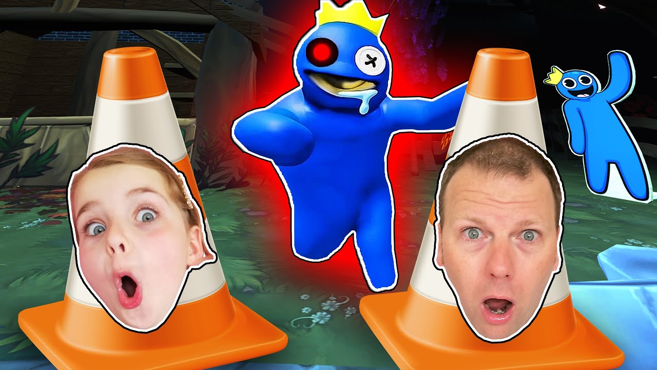 GEMMELEG... MEN DET I RAINBOW FRIENDS! Roblox Rainbow Friends Prop Hunt