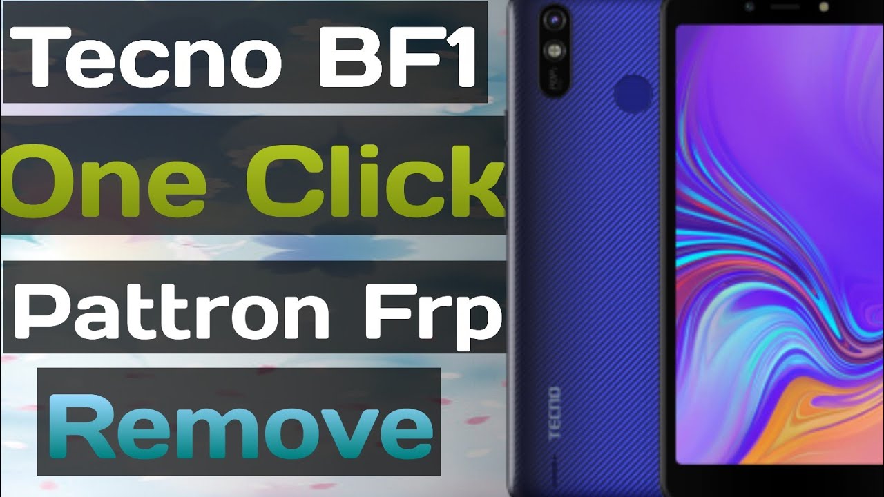 tecno b1f Firmware read  pattern unlock frp One click |Mobile repair tech