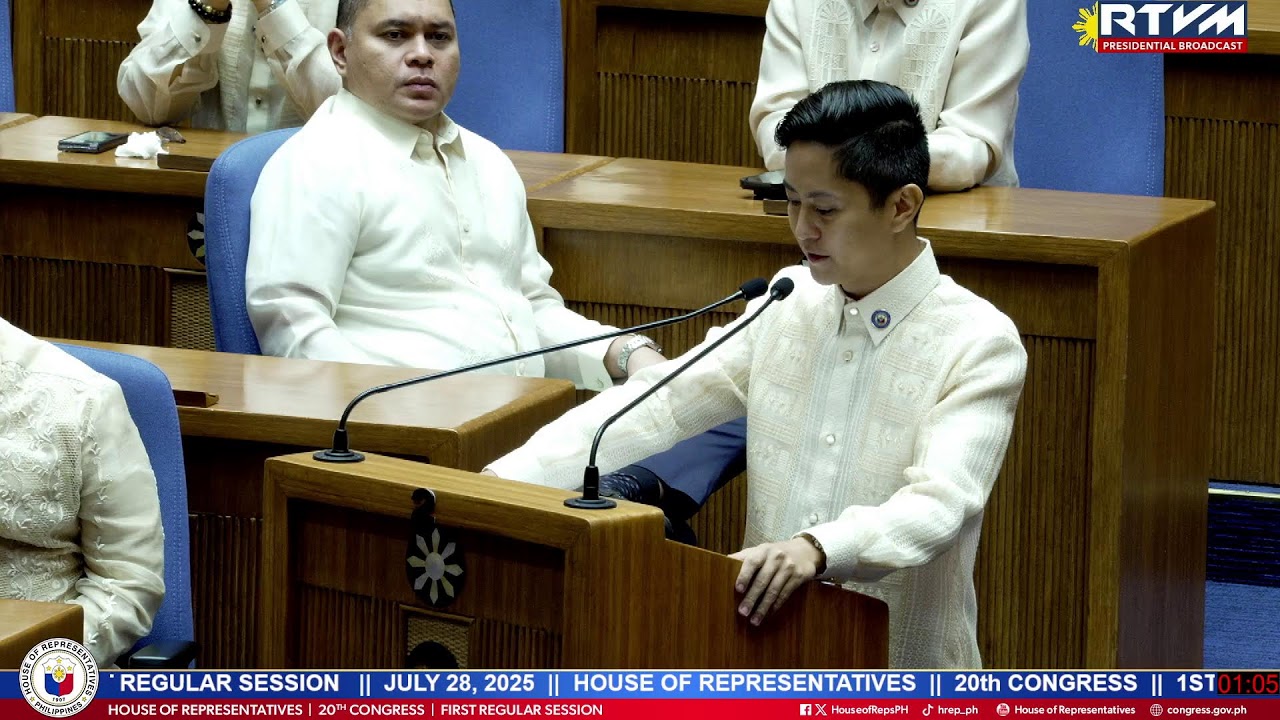 20th Congress 1st Regular Session #01