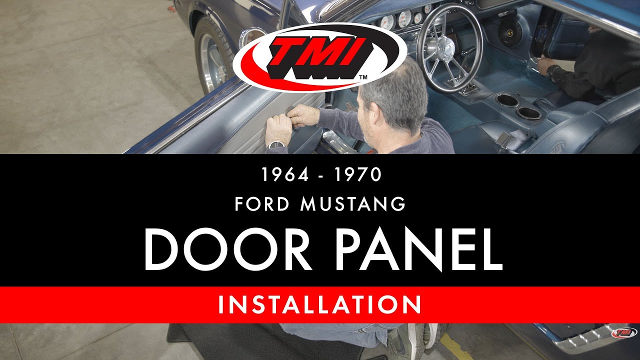 1965 Ford Mustang Door Panel Installation | TMI Products