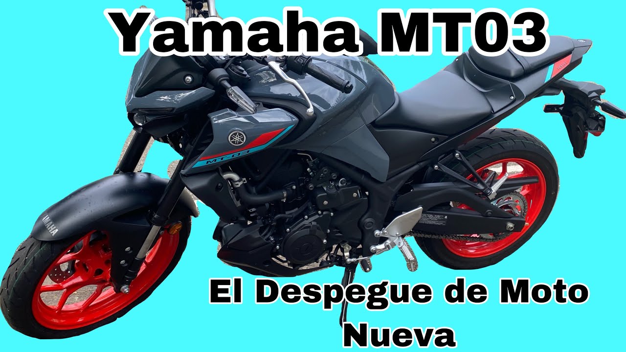 Yamaha MT03 2022 Despegue de Moto Nueva