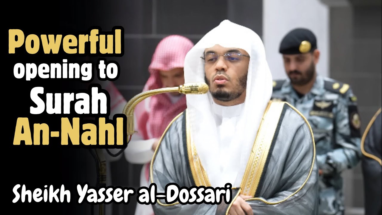 Powerful opening to Surah Nahl | Fajr: 03/02/26 | Sheikh Yasser al-Dossari | #ياسر_الدوسري 
