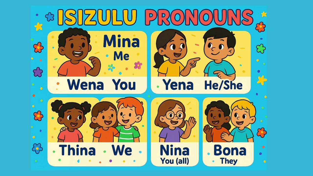 isiZulu Pronouns for Kids – Let’s Sing & Say!