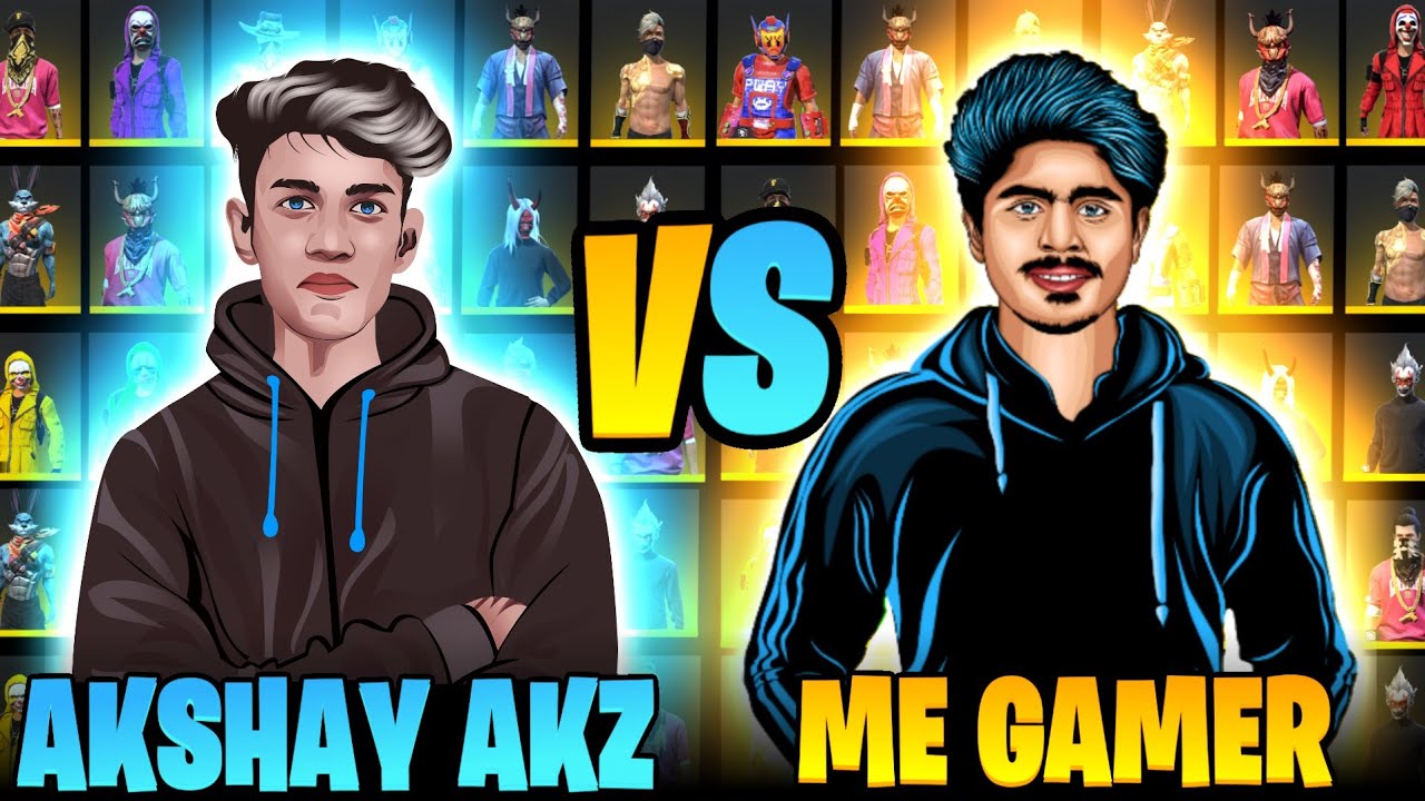 ME Gamer Vs Akshay Akz Rarest Collection Versus 😍 Free Fire Best Collection In Kerala