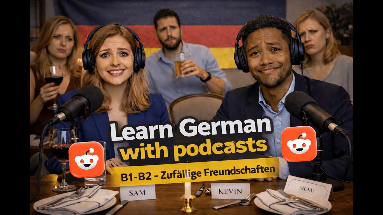 German with Podcasts | Hilarious stories from Reddit #1 (Intermediate)