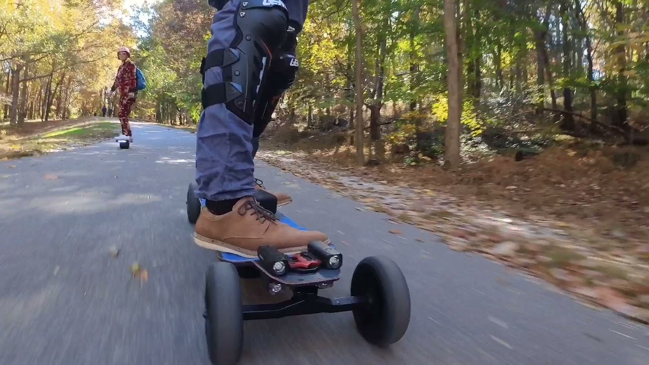 NCESK8 || Backfire Ranger X3 - Slow Rolling w/ Oak City One Wheel