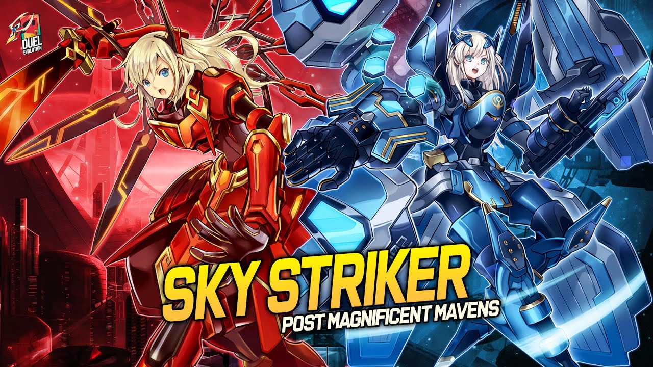 Deck Sky Striker Post Magnificent Mavens | Replays 🎮 + Decklist ✔️ | EDOPRO