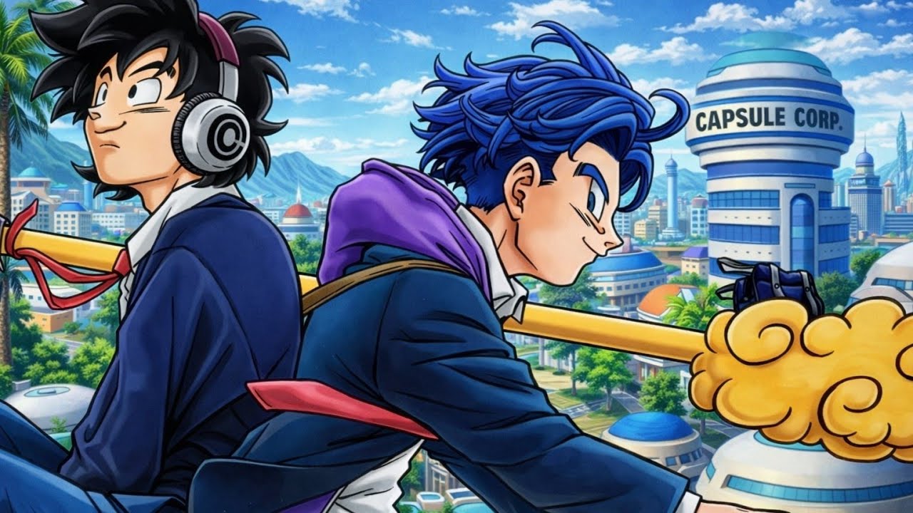 Goten e Trunks o valor da AMIZADE 