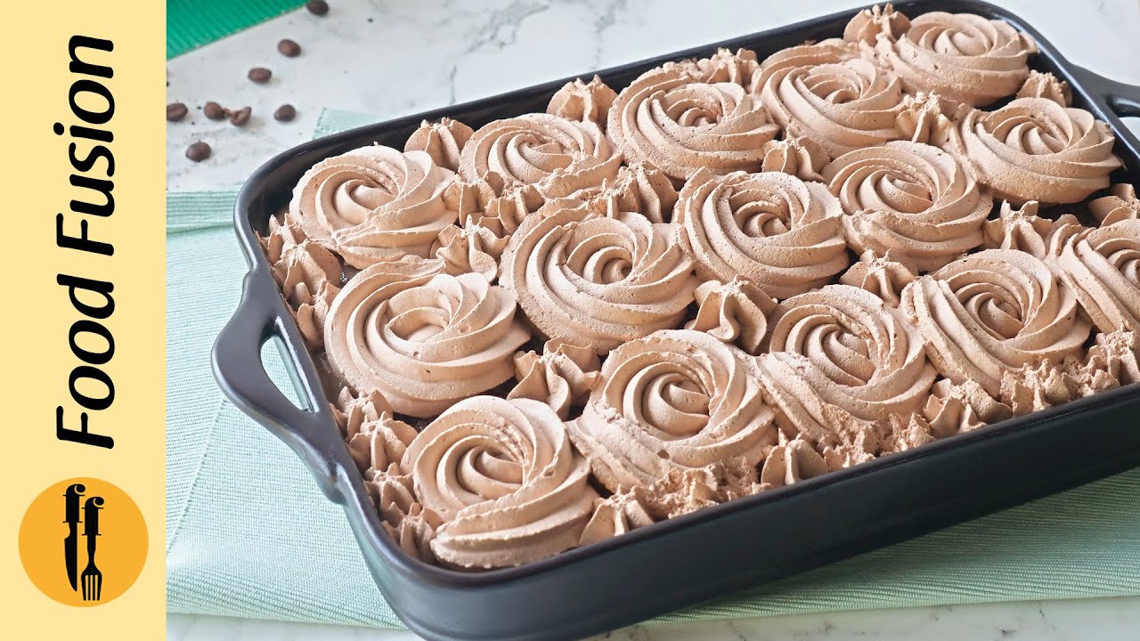 Mocha Three Milk Cake Recipe By Food Fusion