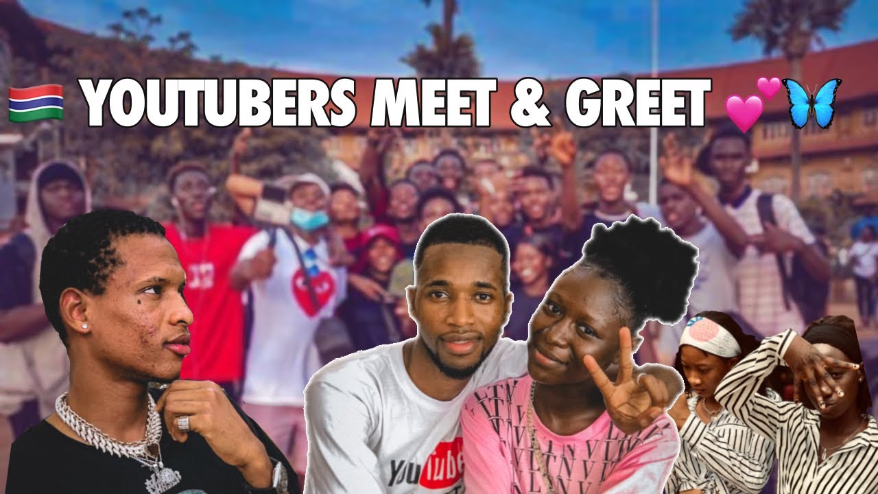🇬🇲 Youtubers Meet & Greet | MINI  VLOG | We met up some of our beautiful fans 💜💕