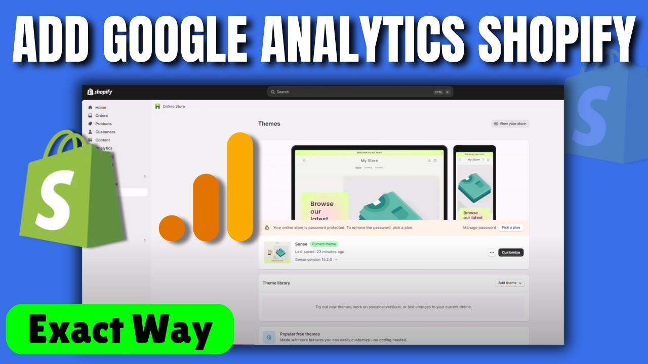 How to set up google analytics shopify (2026)