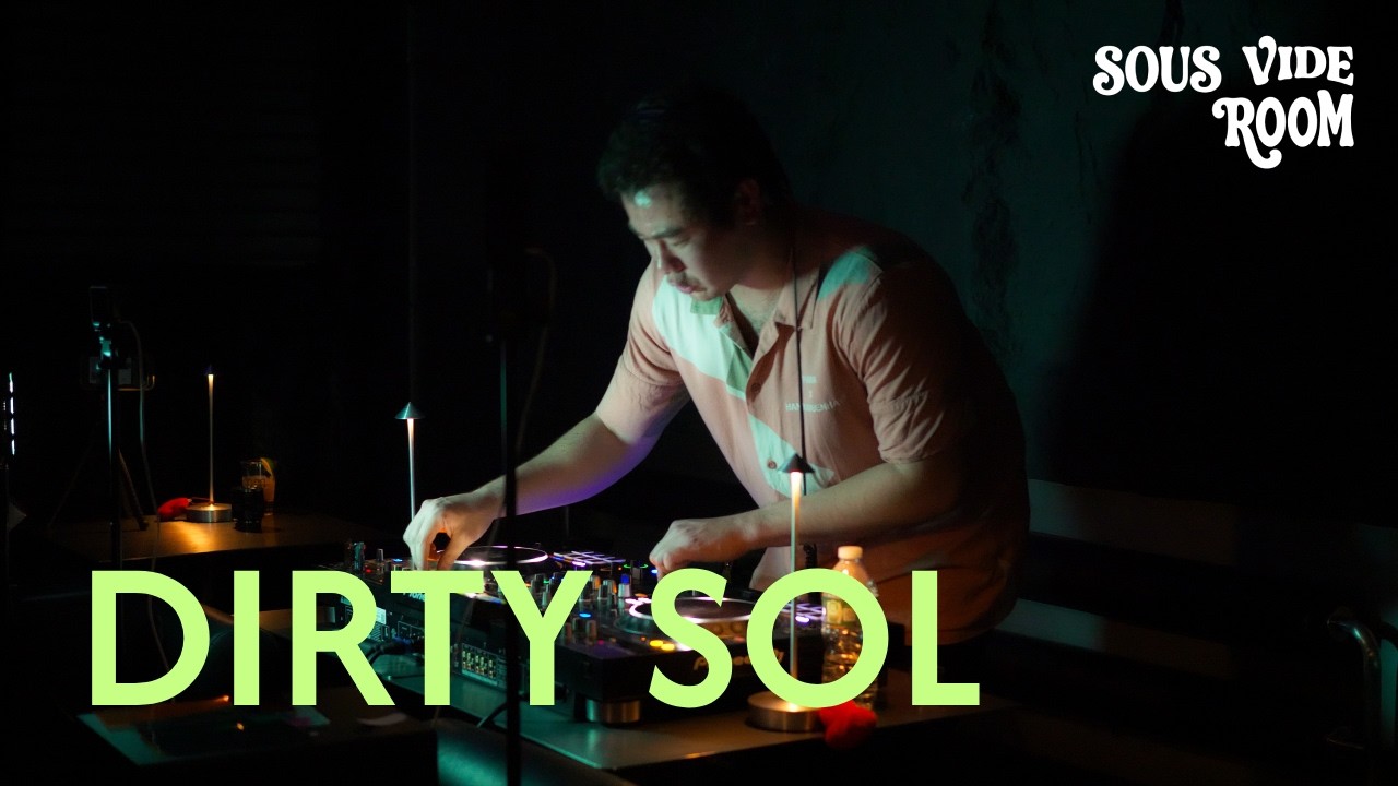 Cozy open deck mix but I brought my camera | DIRTY SOL - Jazzy Tech House Mix