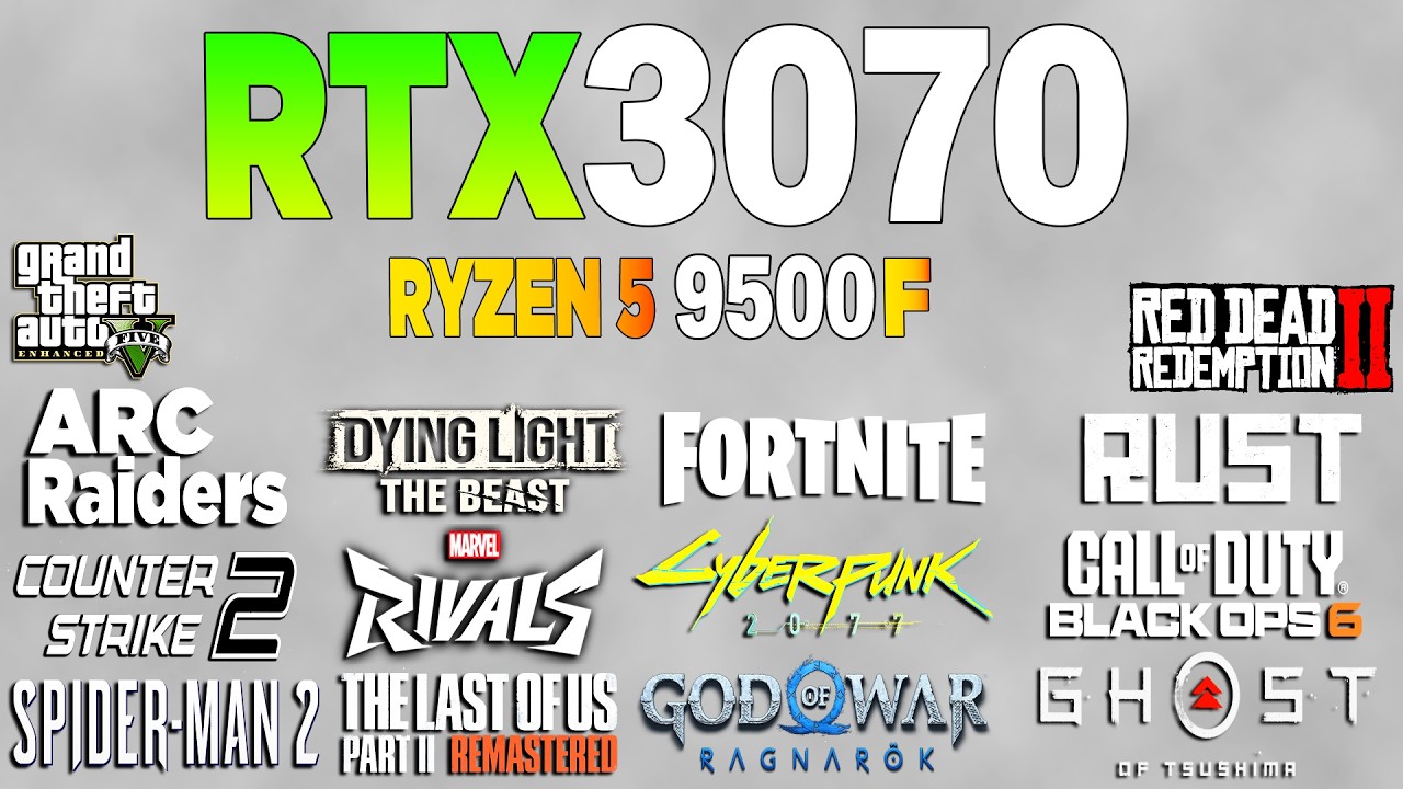 RTX 3070 vs Test in 23 Games 1080p | Still Worth It in 2026?