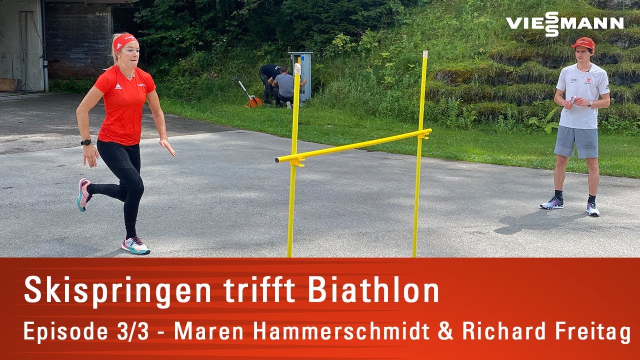 Skispringen trifft Biathlon | Maren Hammerschmidt & Richard Freitag - Episode 9